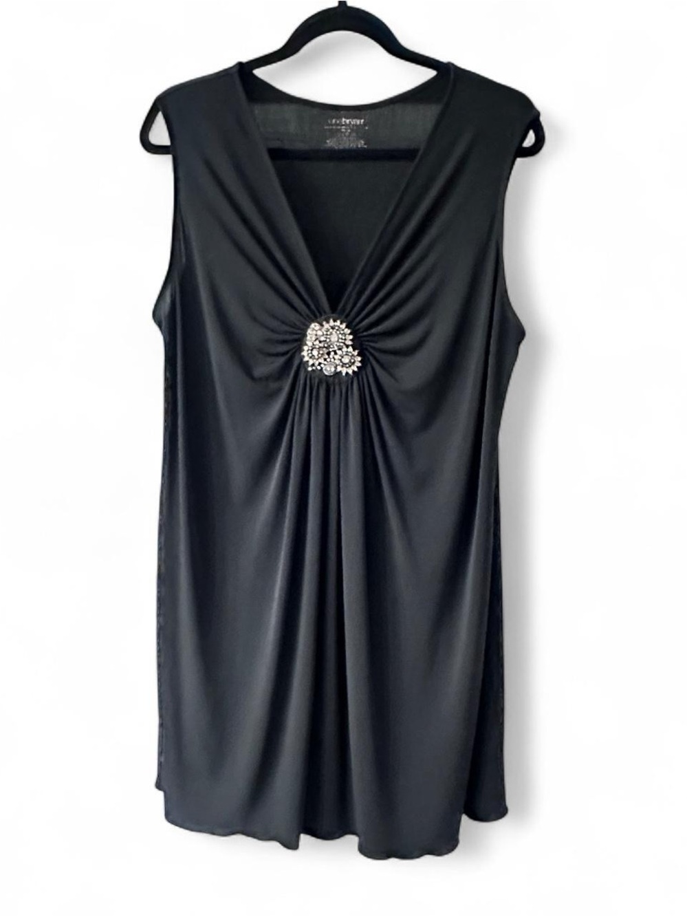 Lane Bryant Embellished Sleeveless Blouse